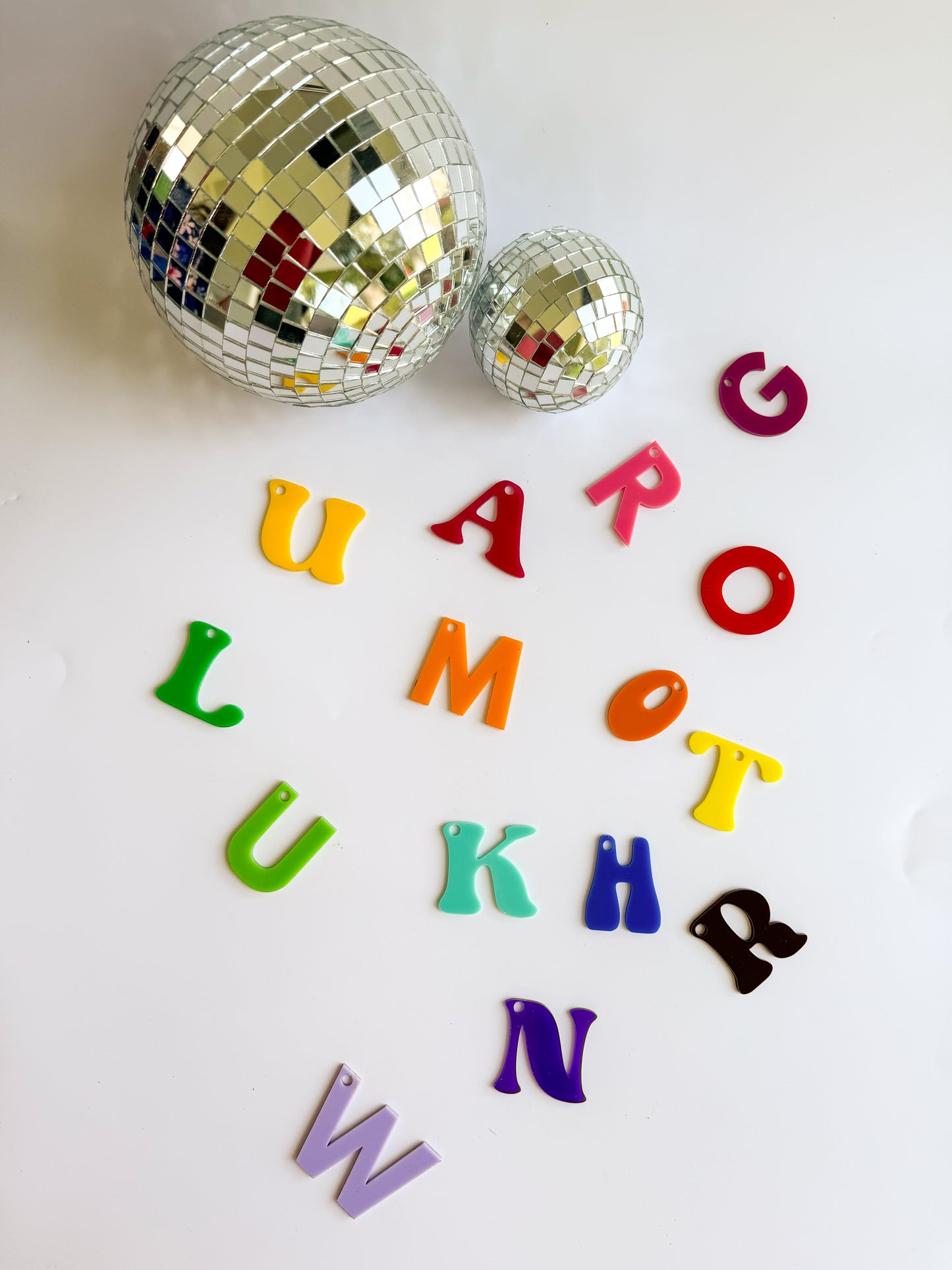 Acrylic Letter Keychain - Personalize with Name included