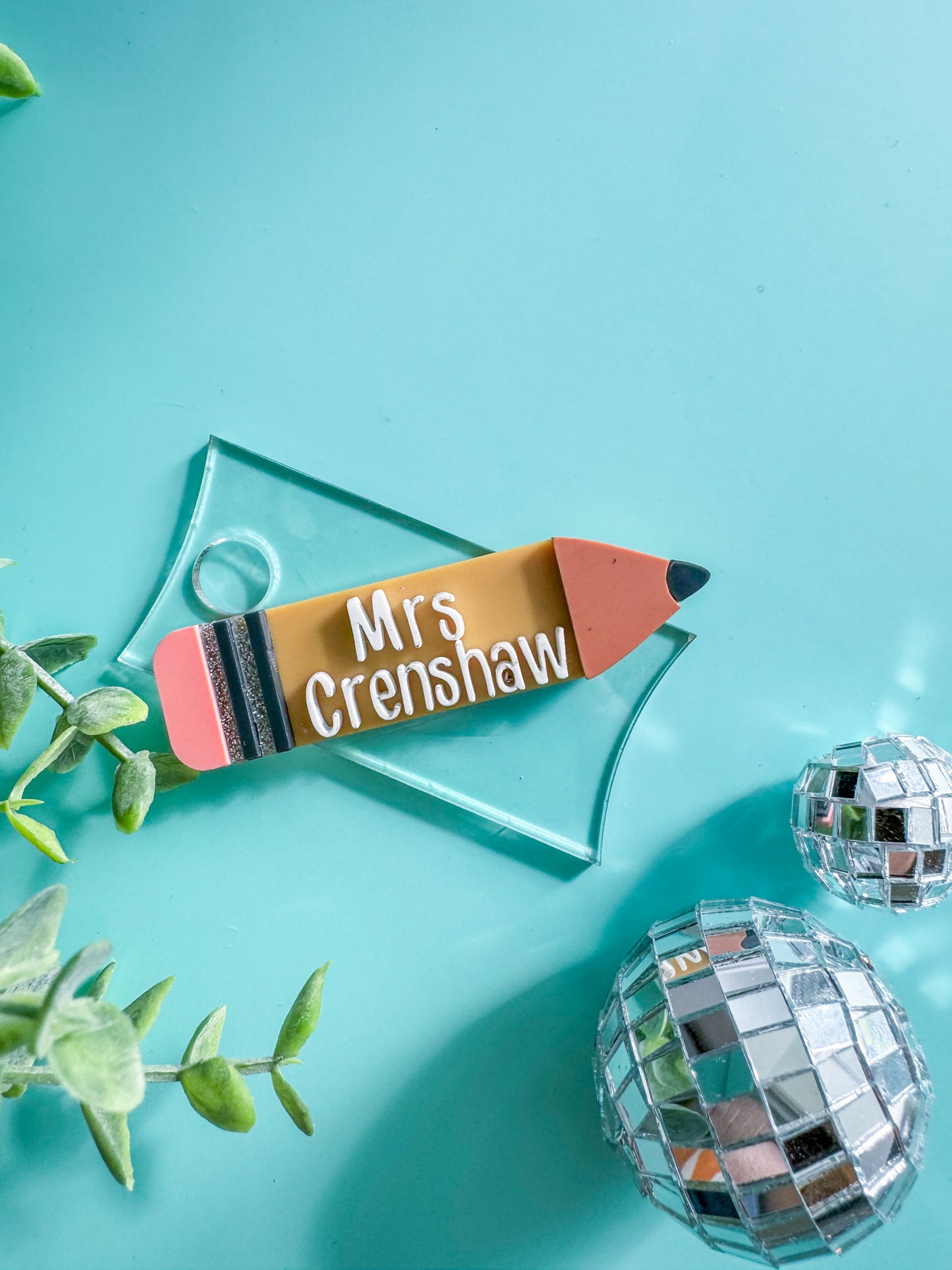 Personalized Teacher Appreciation Gift Tumbler Topper