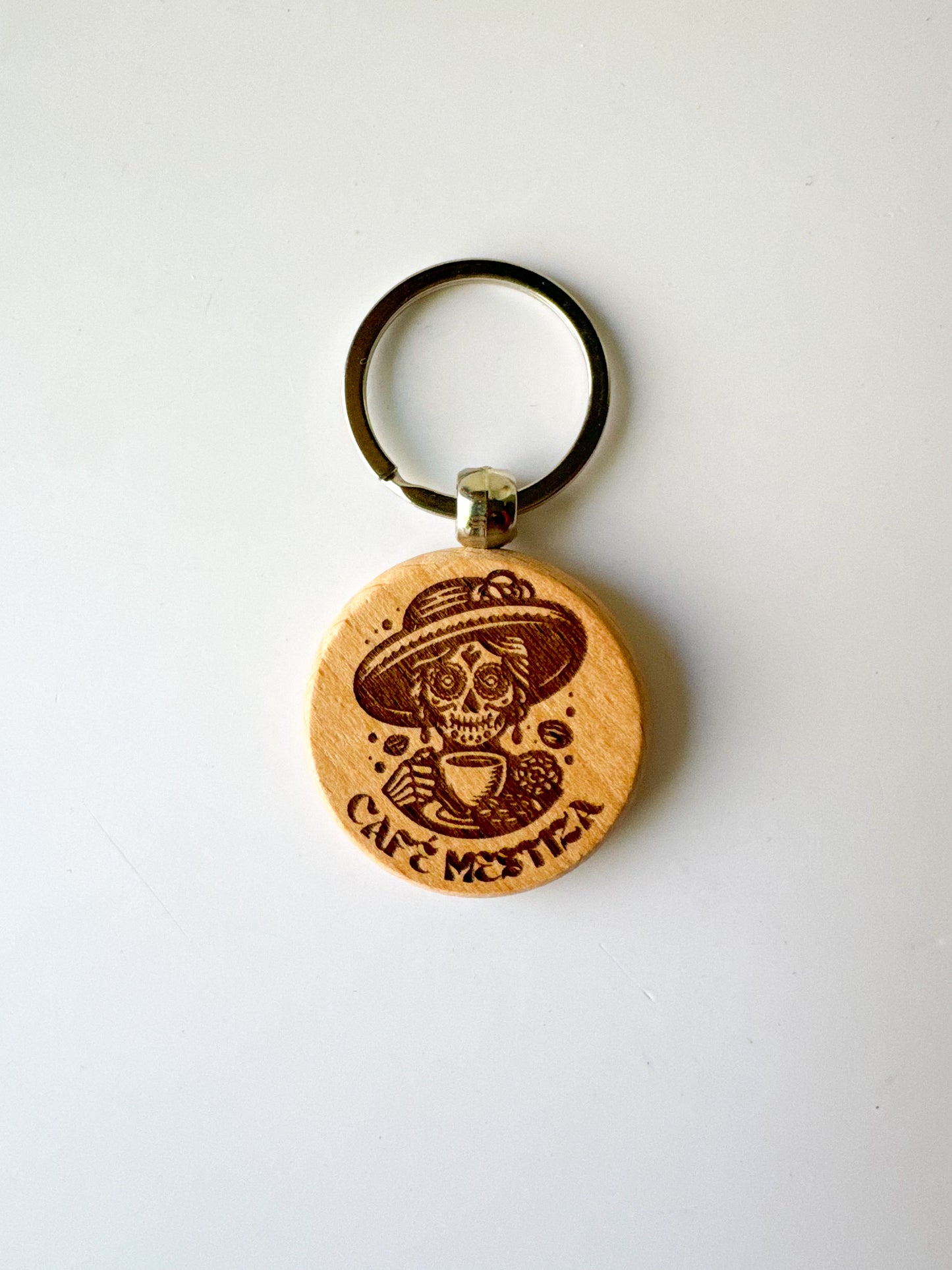 Personalized Wood keychain