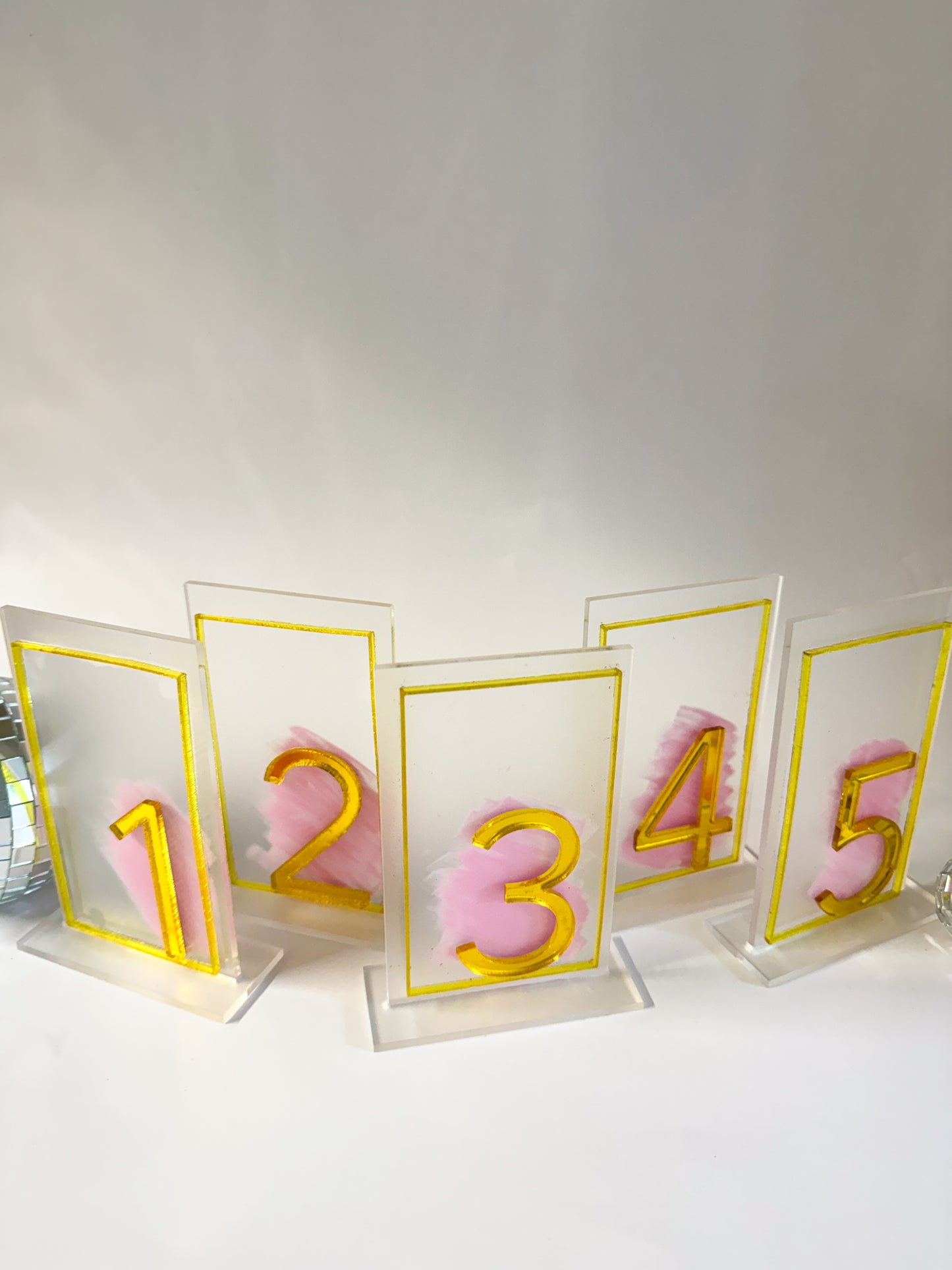 Custom Table Numbers