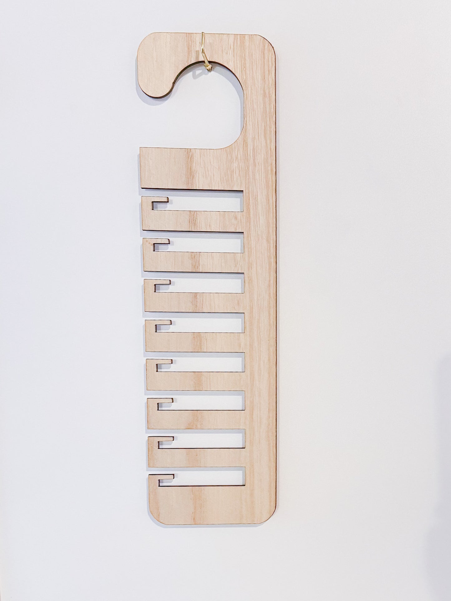 Personalized Tie Hanger