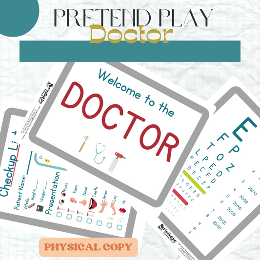 Pretend Play/Sensory Bin Kit: Doctor - PHYSICAL COPY