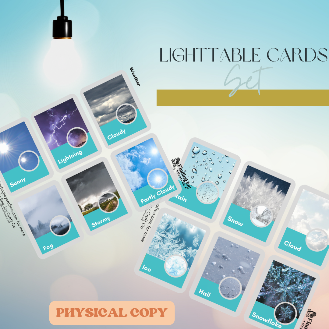 Light Table Flash Card: Full Collection - PHYSICAL COPY