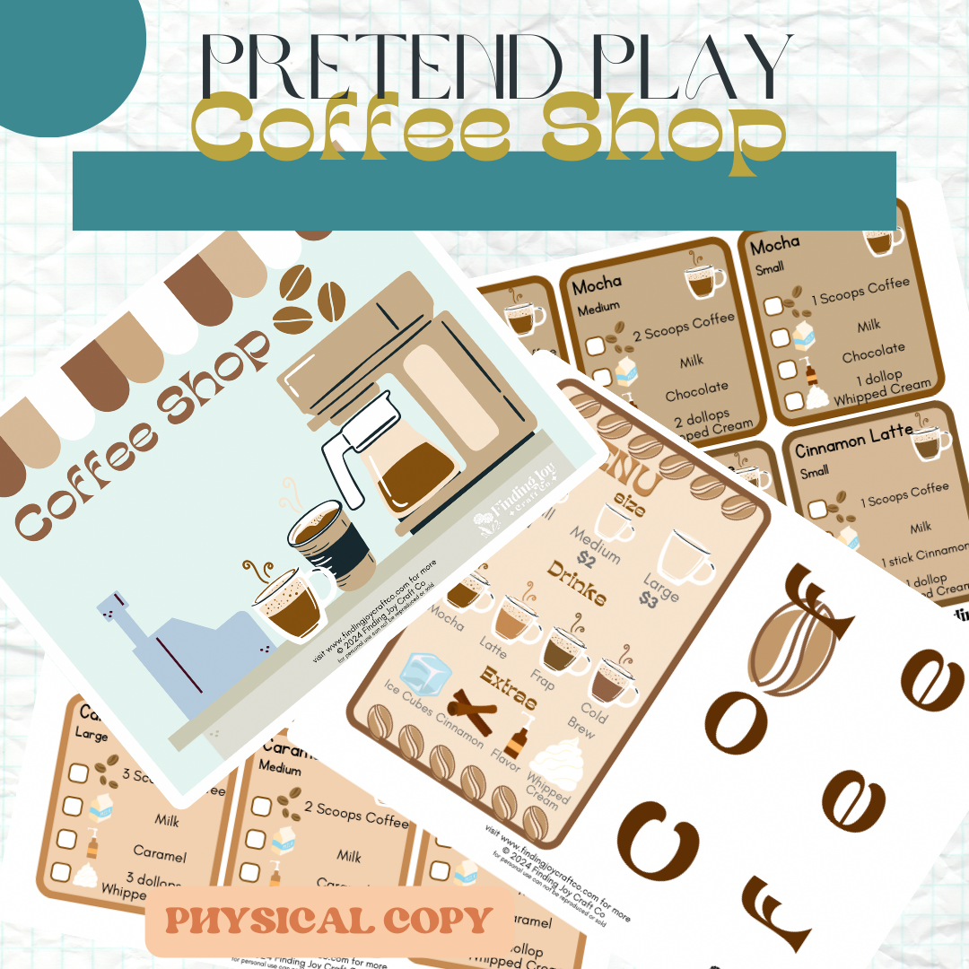 Pretend Play/Sensory Bin Kit: FULL COLLECTION VOL 1 - PHYSICAL COPY