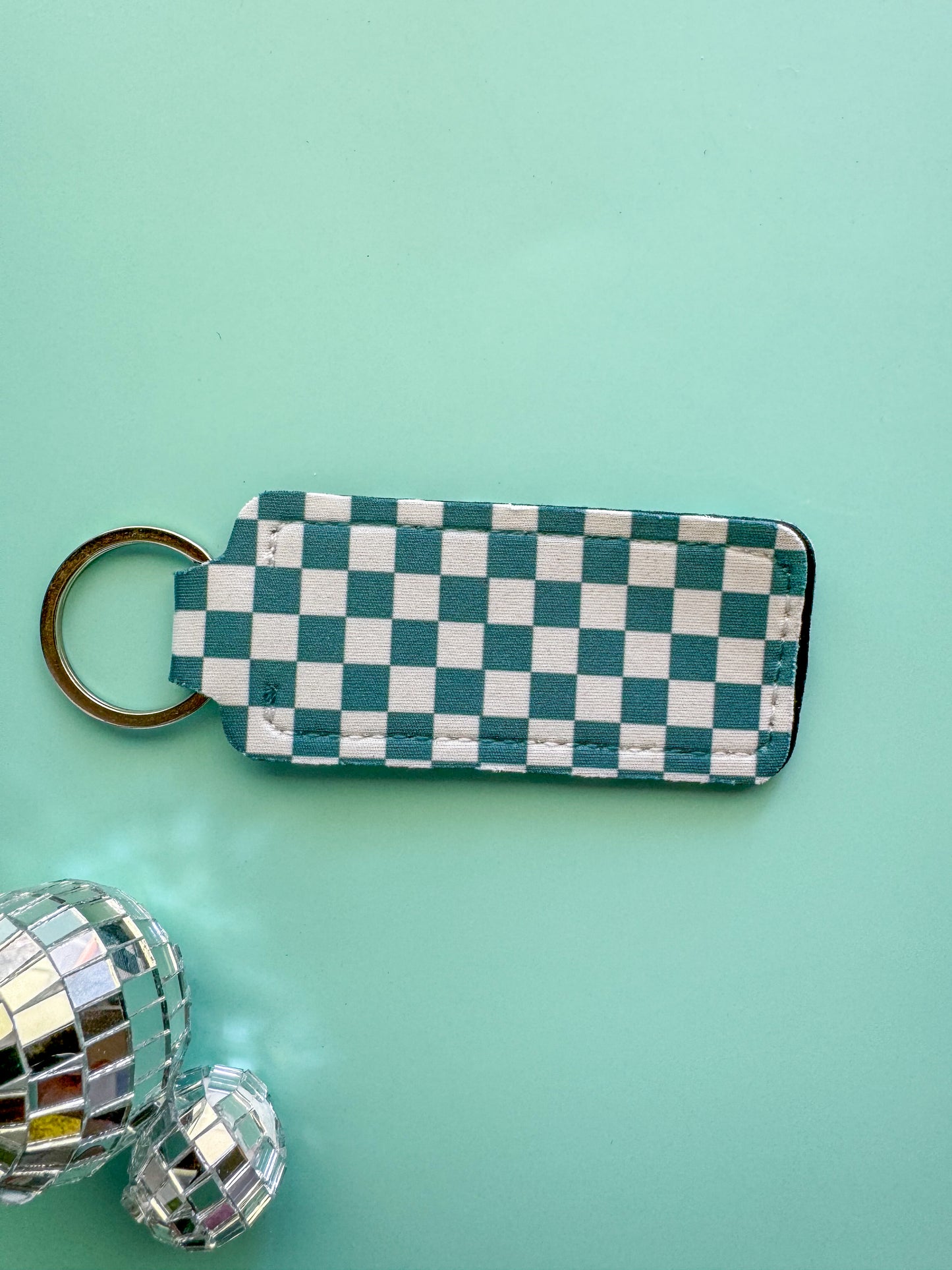 Sublimated Chapstick Holder Keychain