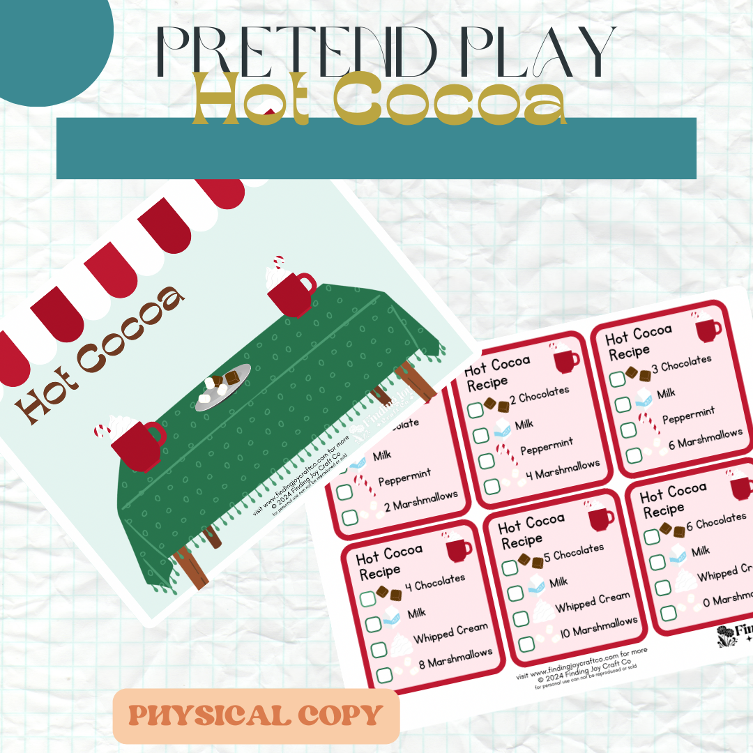 Pretend Play/Sensory Bin Kit: FULL COLLECTION VOL 1 - PHYSICAL COPY