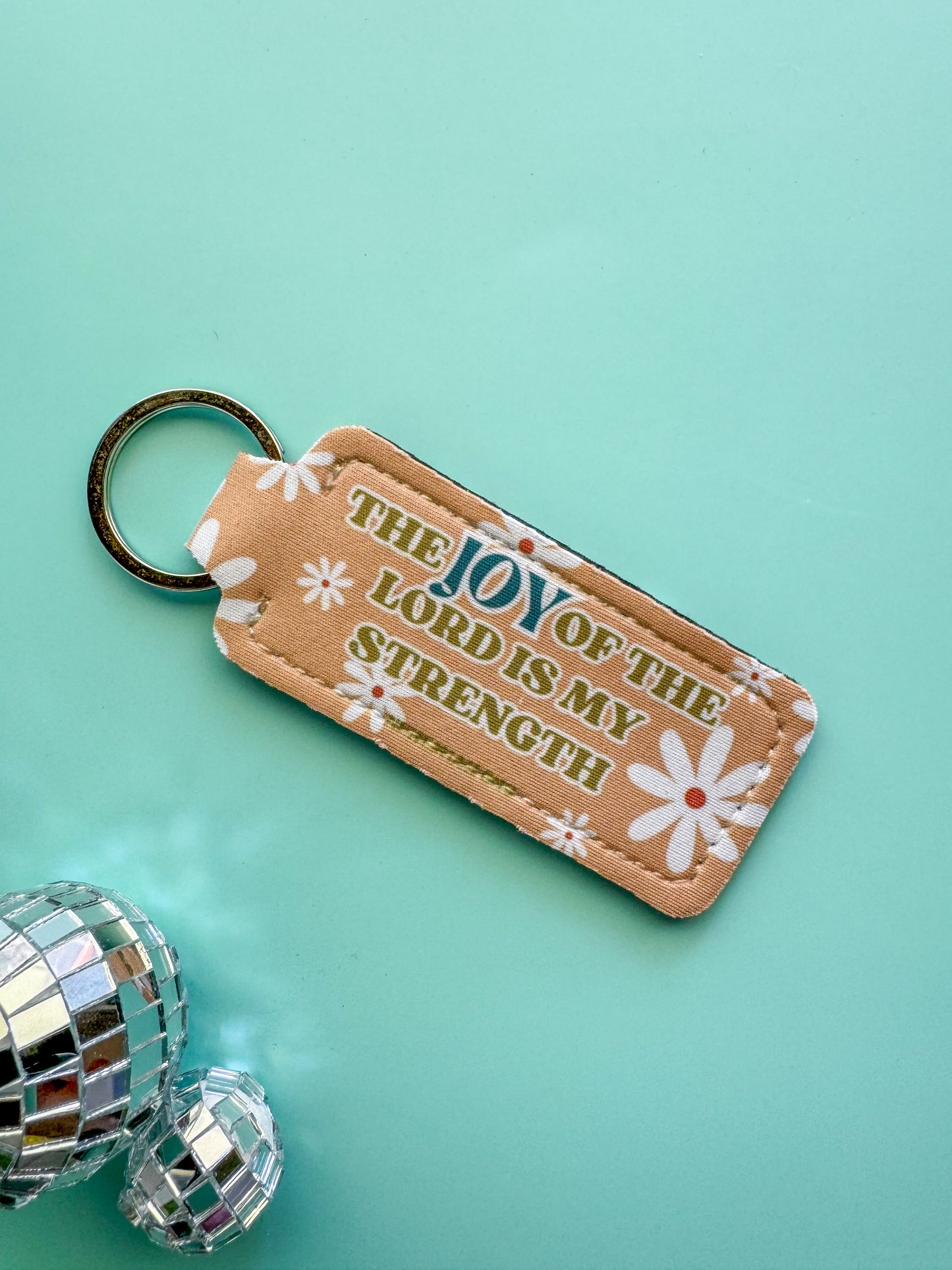 Sublimated Chapstick Holder Keychain