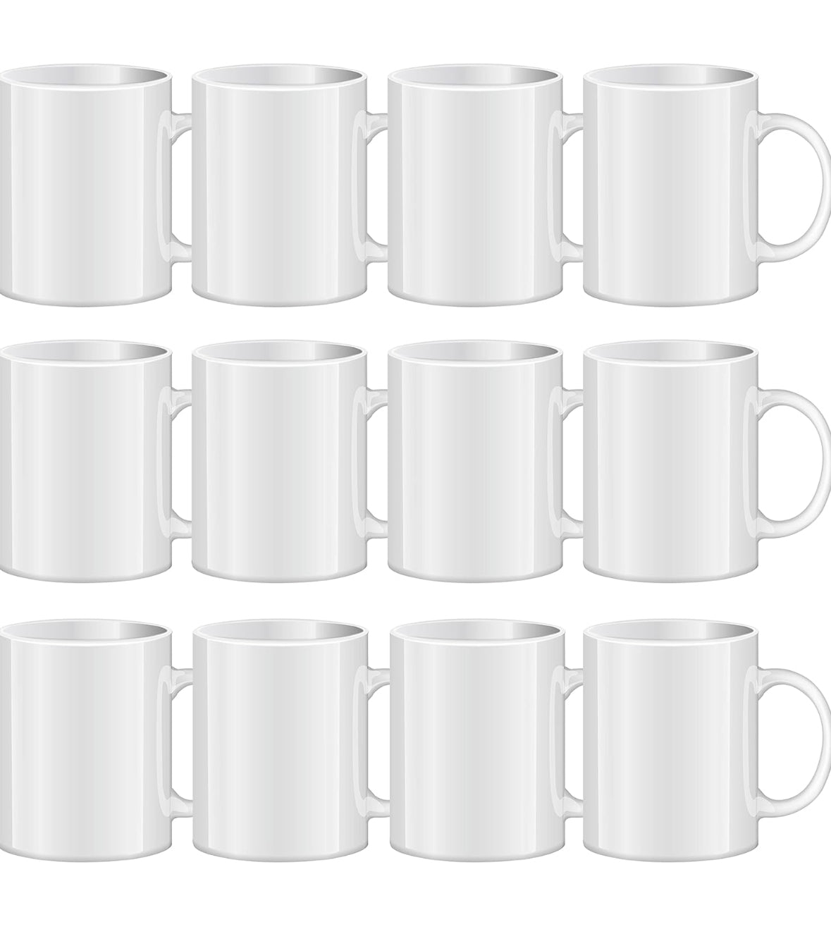 Personalized White Ceramic Sublimated Mug