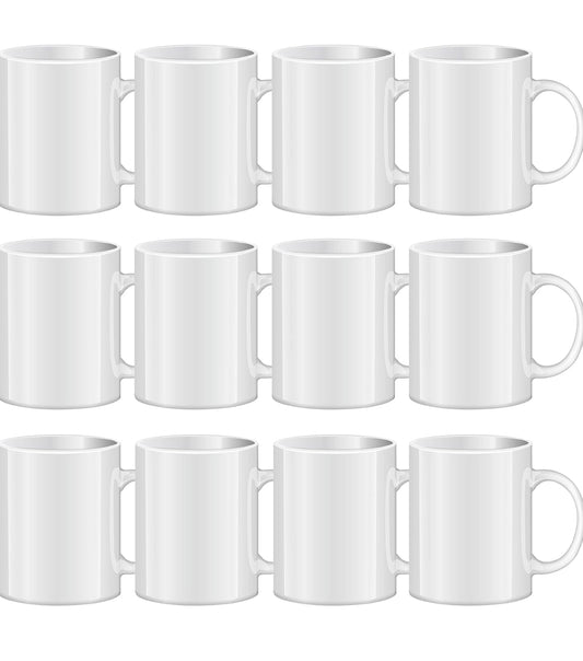 Personalized White Ceramic Sublimated Mug