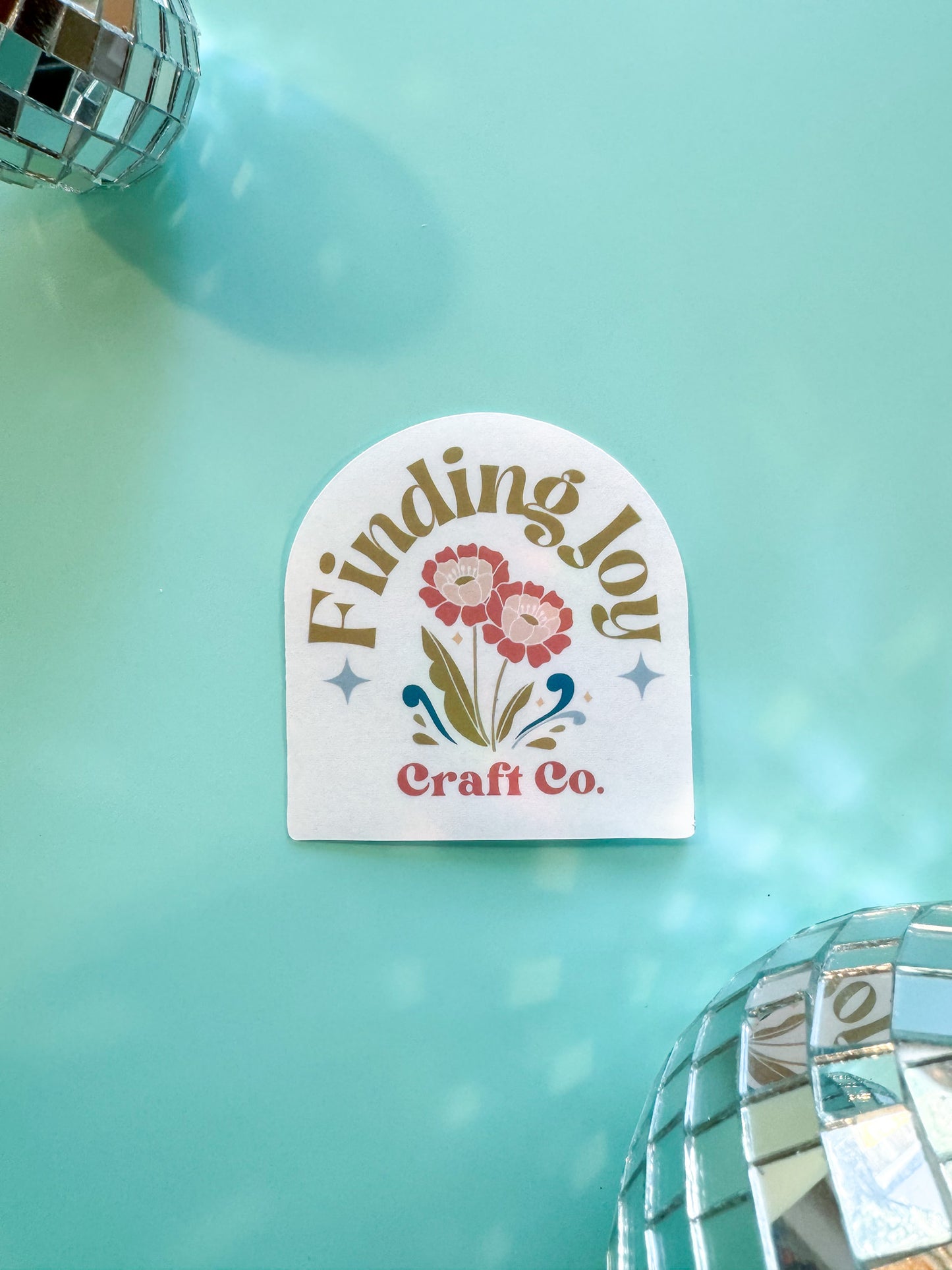 Finding Joy Craft Co Merch Stickers