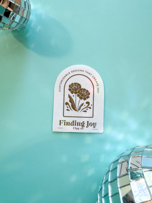 Finding Joy Craft Co Merch Stickers