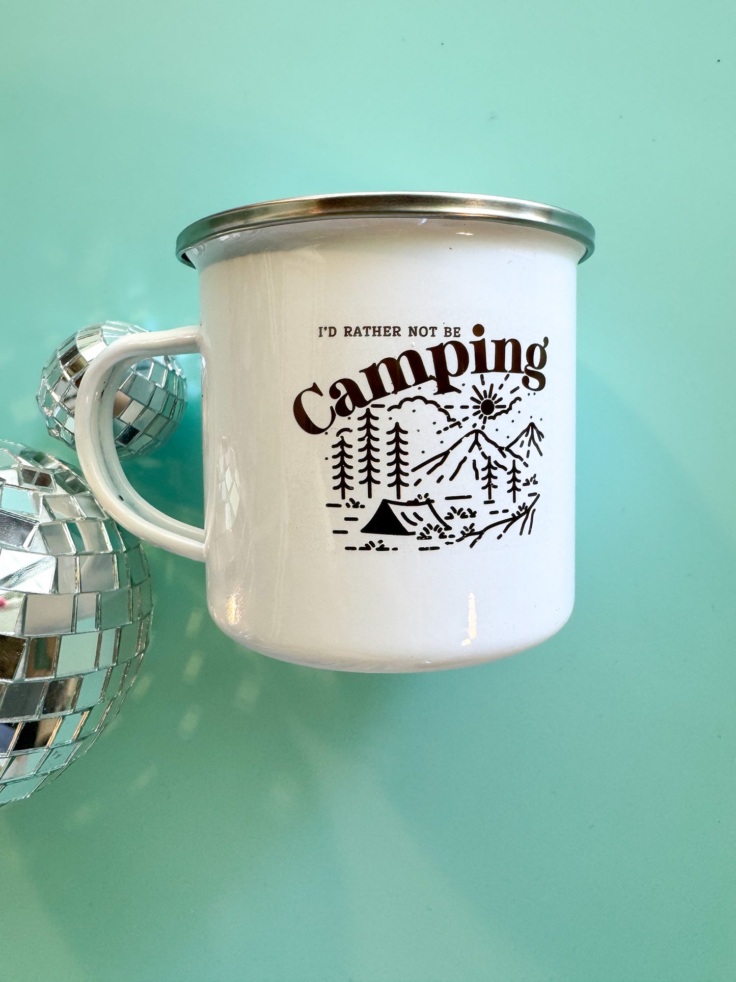 Customizable Sublimated Camping Mug